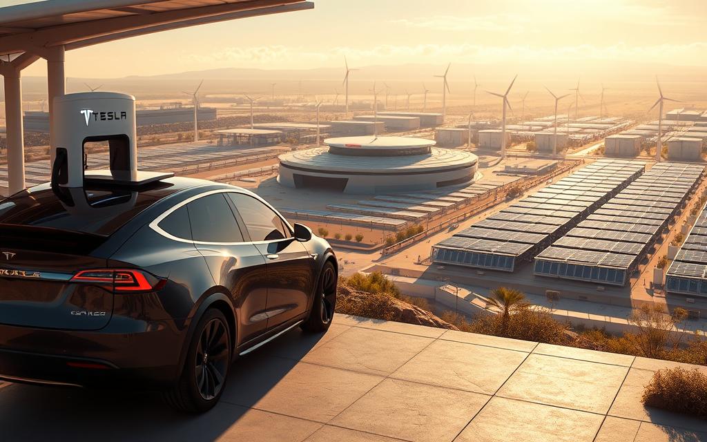 Tesla sustainable energy ecosystem
