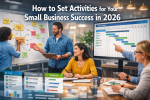 How to set activities small business?